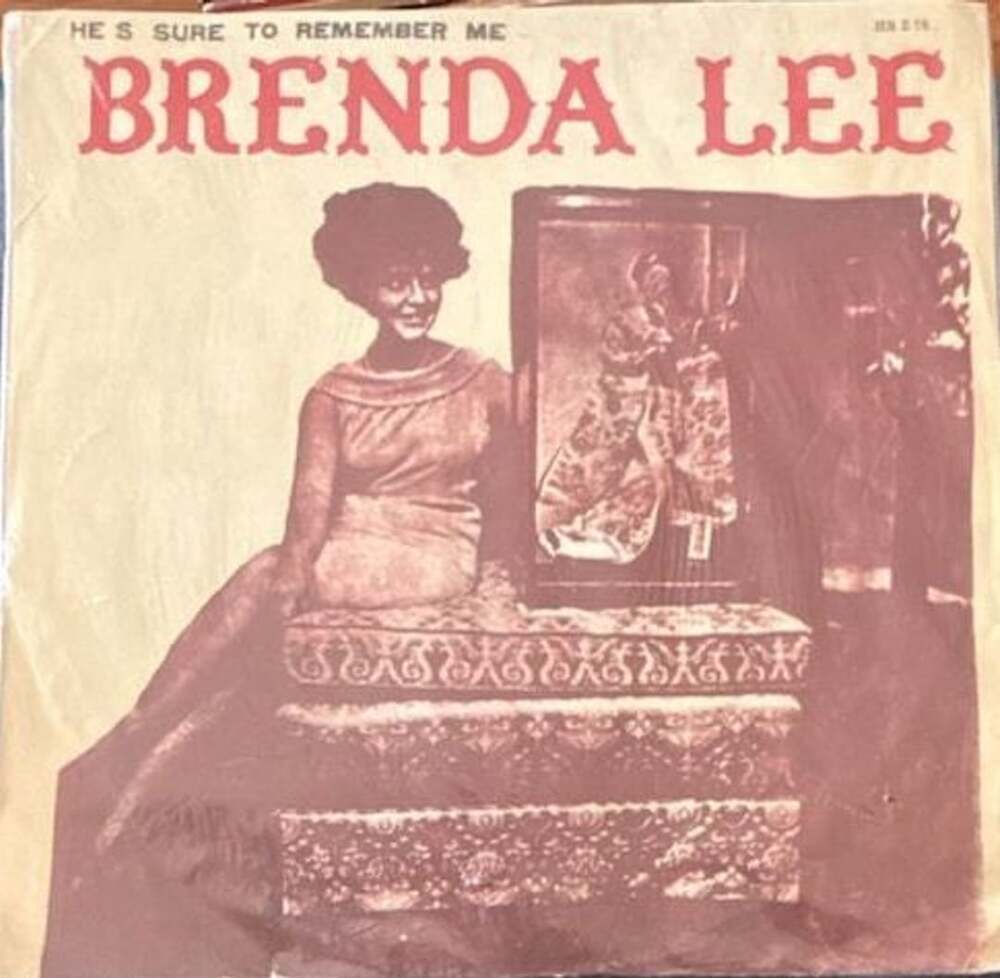 VG+/G: Brenda Lee He's Sure To Remember Me Vinyl LP Record